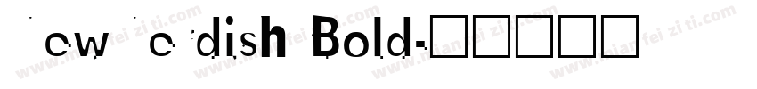 NewNerdish Bold字体转换